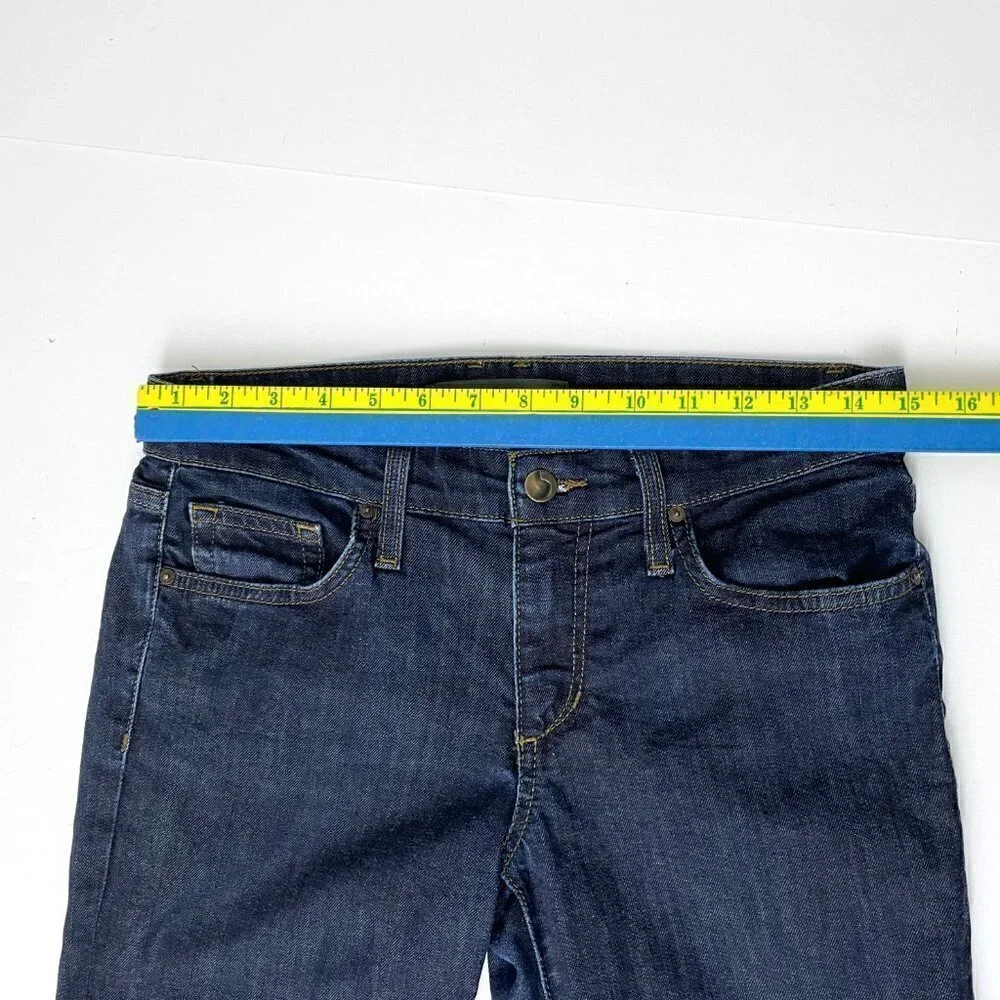 Joe's Jeans Women's Low Rise Skinny Jeans Dark Wash Stretch size 27 length 32